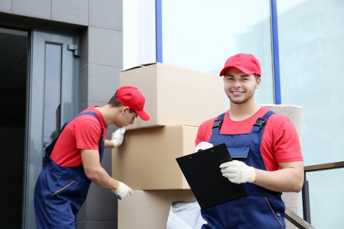Local van used for student removals around Merton and nearby areas