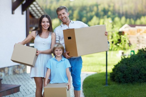 Local van service transporting furniture in Merton