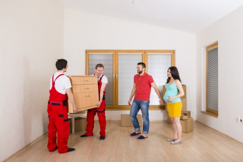 Reliable removal van Merton service completing a smooth final move