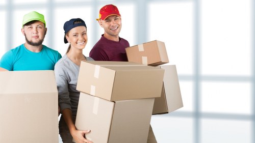 A removal van quote example for a flat move in a busy Merton area