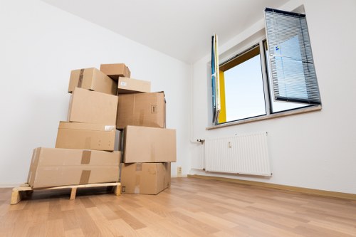 Customer complaint process for a removal van service