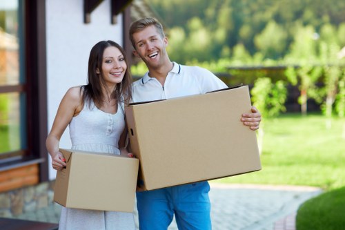 Office packing and unpacking services for businesses in Merton