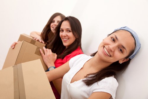 Office relocation team providing removal services in Merton