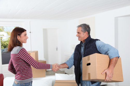 A selection of sturdy boxes and wrapping supplies for local packing needs