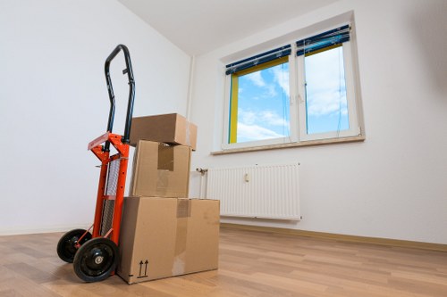Commercial van transport for office or business deliveries in Merton