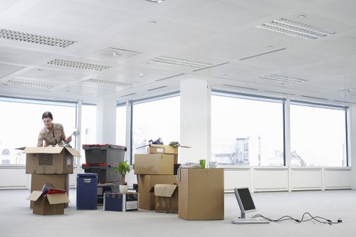 Packing and transport support for a house move in Merton