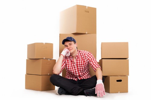 Storage and packing support for a move in Merton