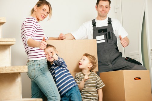 Secure final payment confirmation for Removal Van Merton customers